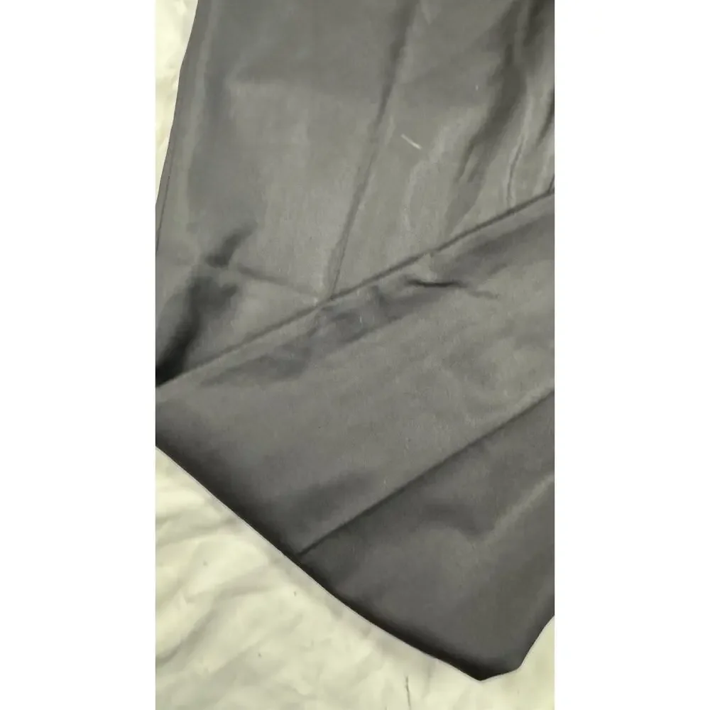 Samuelsohn Dress Pants Flat Front Wool Blend Men’s 34x30 Black Career